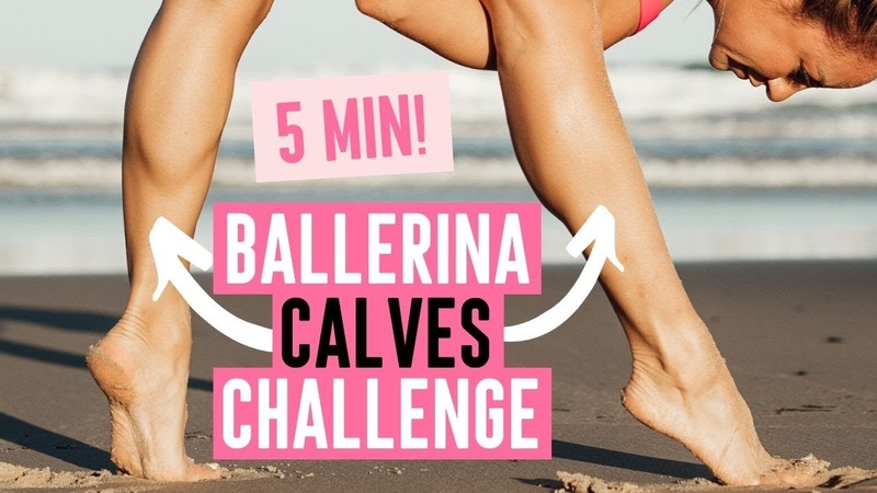 5 Minute Calf Workout For Women ( Ballerina