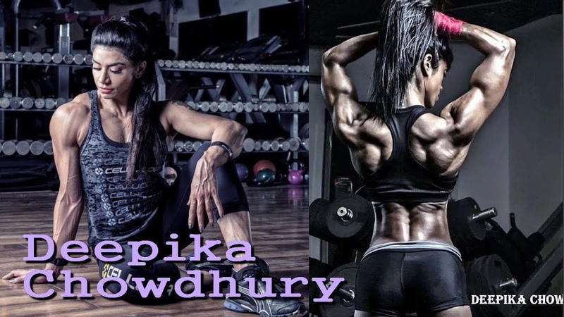 Deepika Chowdhury amazing Indian muscle