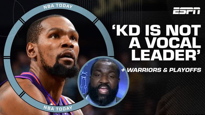 KEVIN DURANT IS NOT A VOCAL LEADER Big Perk DISAGREES with Richard Jefferson , NBA