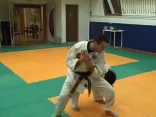 Hapkido sparring Hoshindo Armbar to proper rolling transition