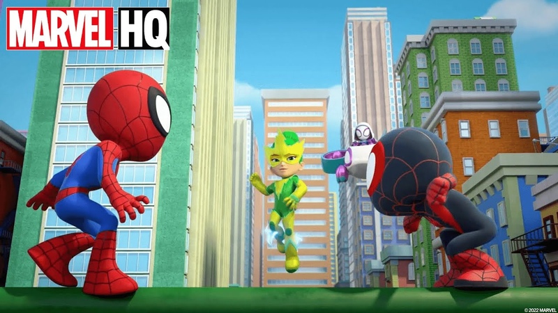Meet Spidey and His Amazing Friends Season 2, 6, Red Light Green Light, Disney Junior Marvel