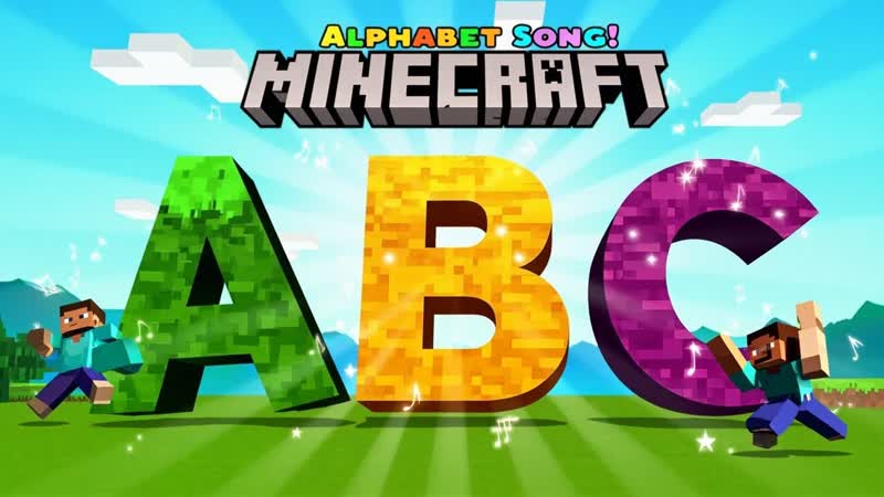 Minecraft Alphabet Song for Kids , Learn ABC with Mobs
