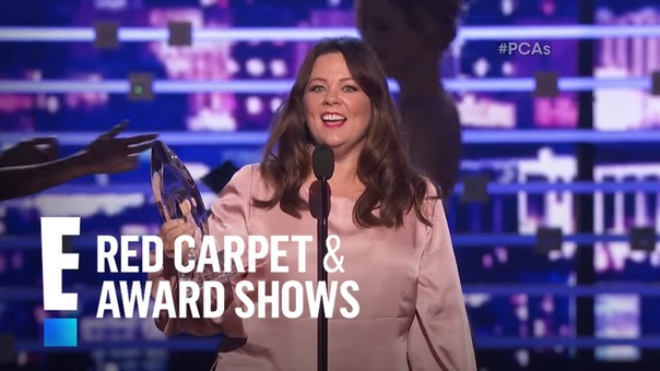 The Peoples Choice for Favorite Comedic Movie Actress is Melissa Mc