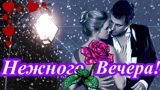 Добрый Вечер! Открытка-Кино на стихи Добрый Вечер! Красивая Музыкальная Видео Открытка Добрый Вечер!