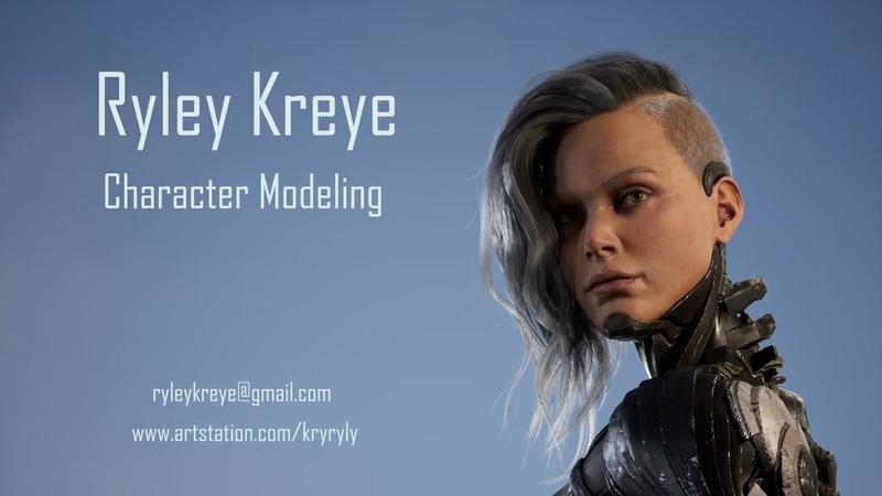 Ryley Kreye Character Modeling Demo Reel