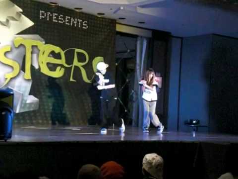 Jesse Wade and Olivia Gonzales at Monsters of hip hop