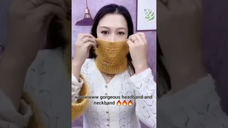 super knit headband and neckband , rg sa band , rg boyunluk,  crochet , myhobbyhome