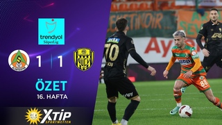 Merkur-Sports | C. Alanyaspor (1-1) MKE Ankaragc - Highlights/zet | Trendyol Sper Lig - 2023/24