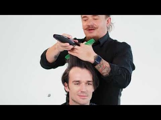 Удлиннёнка одной машинкой. Мужская стрижка от начала и до конца  работаем как скульптор
