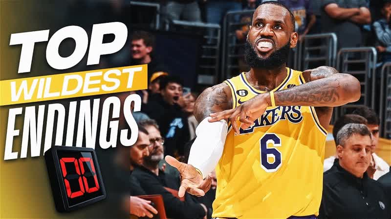 Le Bron James WILDEST NBA Play In Tournament