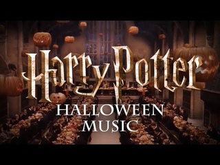 Halloween at Hogwarts (1 hour Harry Potter music mix) Spooky/witchy music [no repetition]