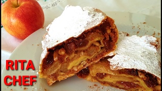 I miei trucchi e segreti per una ricetta infallibile: STRUDEL DI MELE di RITA CHEF🍎APPLE STRUDEL🍎.