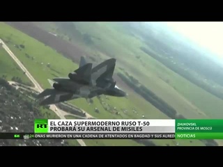 El avion mas avanzado del mundo - CAZA RUSO T-50 PAK FA - 2014