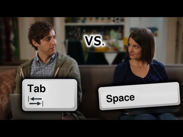 Silicon Valley Tabs vs Spaces