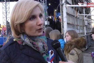 Ольга Баталина на митинге в честь присоединения Крыма к РФ: приобрели больше чем потеряли