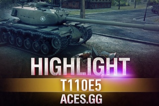 Городской Гангстер! Т110Е5 в World of Tanks.