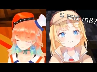 [Hololive EN] Kiara & Amelia - Kiara came here to fall