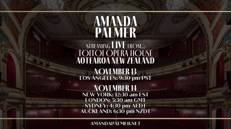 Amanda Palmer Live in Hawkes Bay