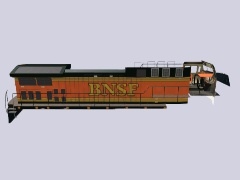 BNSF B40-8W Int