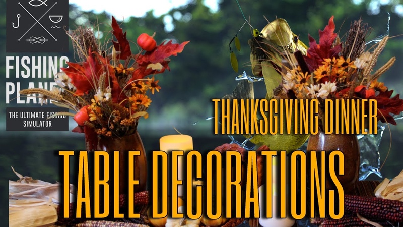 Fishing Planet, Thanksgiving Dinner, Table