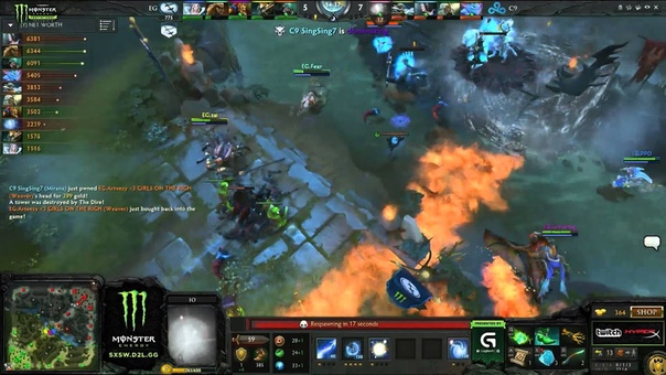 Cloud 9 vs Evil Geniuses, Game 2, Monster Invitational Grand