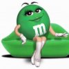 Аватар: Зелёная M&m