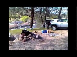 Природа и рыбалка на форель в Калифорнии. Kern River fishing