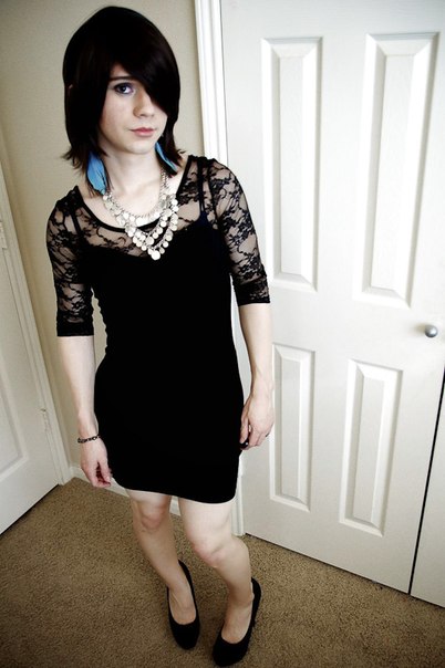 Petite handsome first time sissy