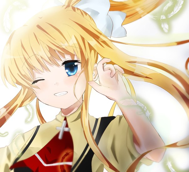 Dirty blonde anime characters