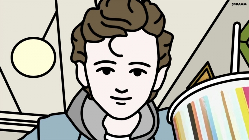 Gutten som ikke klarte a holde pusten under vann (animation