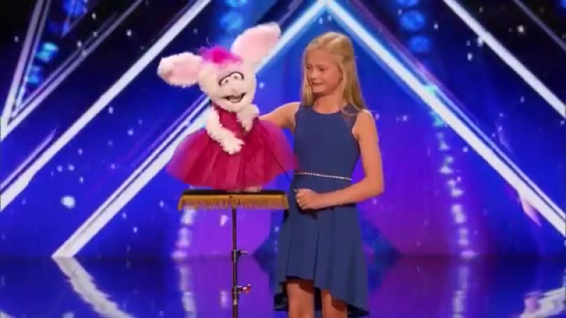 12 летняя Darci Lynne Farmer удивила искушённое жюри на американском