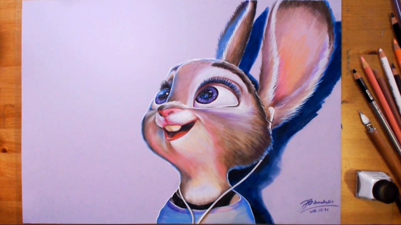 Zootopia, Judy Hopps Speed drawing