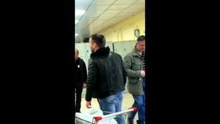 пьяный сотрудник полиции в южном бутово