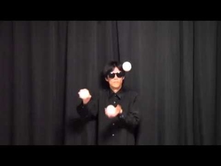 Puzzle Game Juggling Trick  - 3 balls Synchro Long Lower Left Figure L