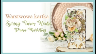 Kartka z kolekcji Spring Farm House Prima Marketing