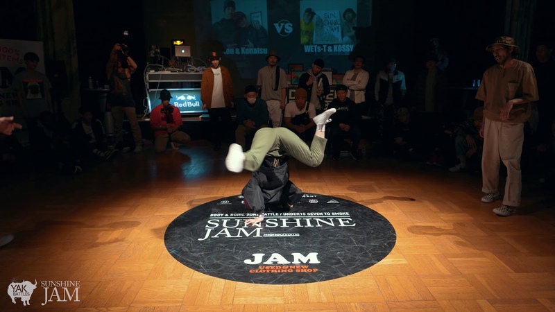 ONTON KONATSU vs. WETs T KOSSY Bboy Final SUNSHINE JAM, Osaka, YAK