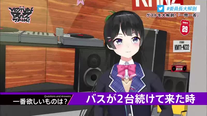 VIRTUAL BUZZ TALK 01 (180707) Guest: 月ノ美兎 ( Tsukino
