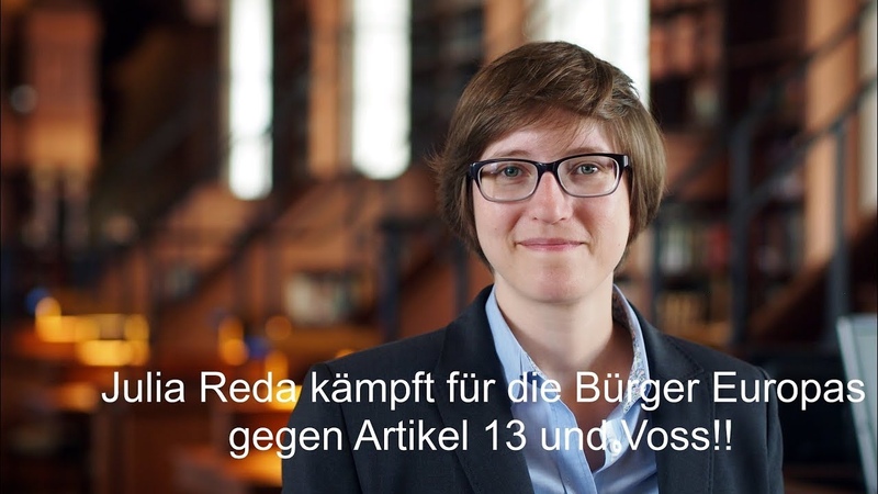 Live Debatte Artikel 13 mit: Julia Reda, Timo Woelken,