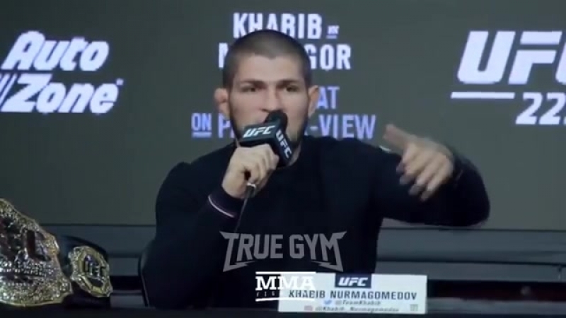Пресс конференция Конор Макгрегор Хабиб Нурмагомедов