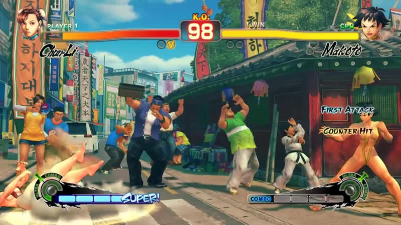 Ultra Street Fighter IV Chun Li vs Makoto PC