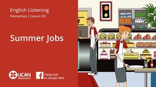 Learn English Listening | Elementary - Lesson 93. Summer Jobs