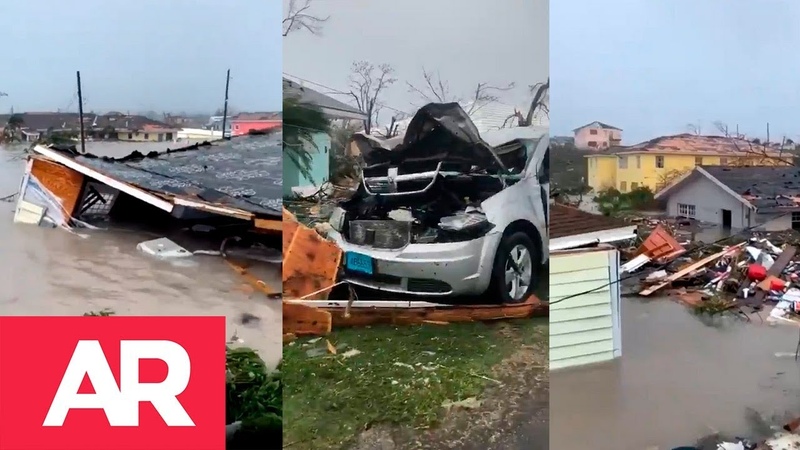 Impresionantes imágenes del huracán Dorian en