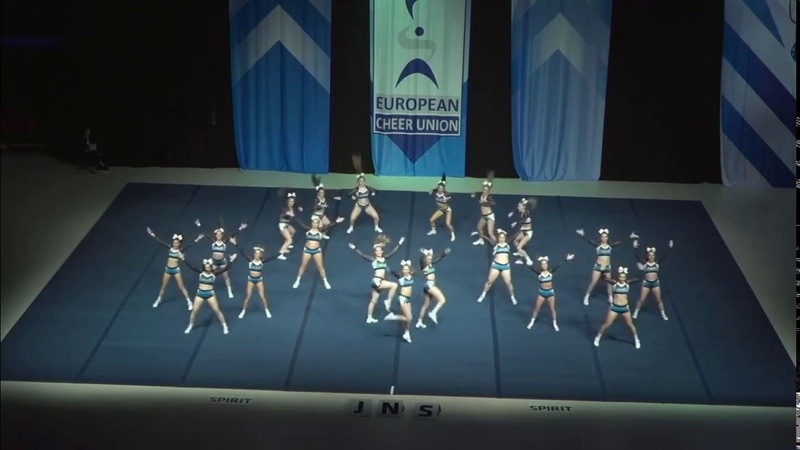 Cheerleading. Senior Cheer All Girl Elite Czech Republic JNS