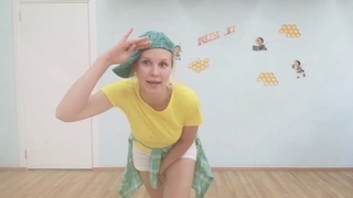 Зажигательная зарядка в онлайн лагере Пчелы. Жу (ЧТ)