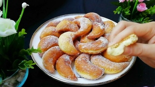 BEIGNETS SUCRÉS / SWEET DONUTS 😍 so yummy and easy recipe 👌😋😋😋 ASMR
