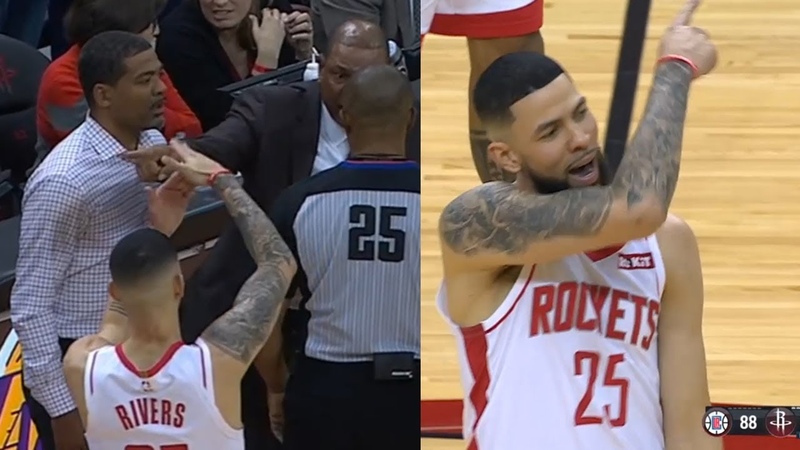 Austin Rivers just helped get his dad ejected from the game, Clippers vs