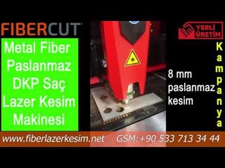 Fiber lazer kesim makinası