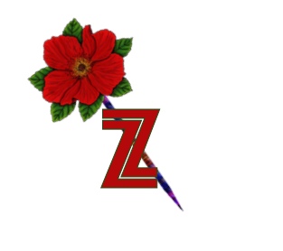 красный цветочный алфавит, image #23