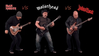 Motörhead vs Iron Maiden vs Judas Priest (Guitar Riffs Battle)