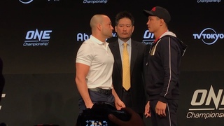 Eddie Alvarez vs. Timofey Nastyukhin ONE Championship: A New Era Staredown - MMA Fighting
